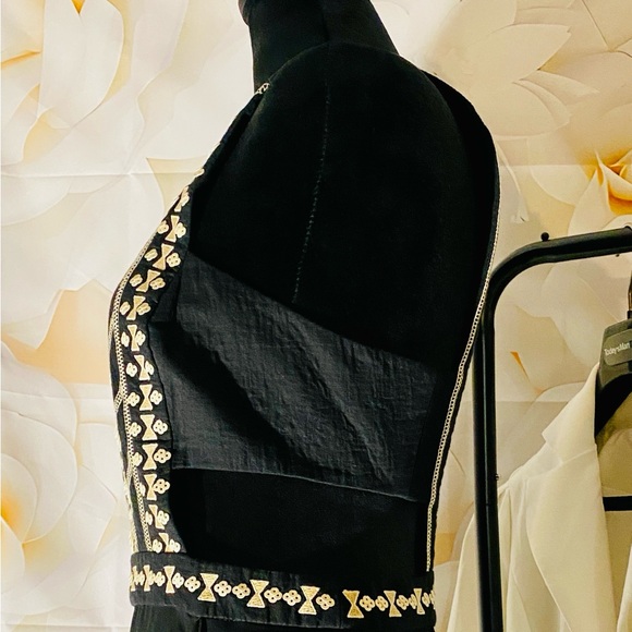 NWT- BCBG Max Azria Medi BLACK DRESS with Sequin Details - Picture 4 of 9